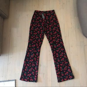 Motel Rocks Cherry Trousers